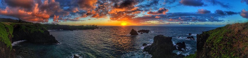 'Venus Pools sunrise last week. Photo by our Art Director @[536961765:2048:Darris Hurst]'